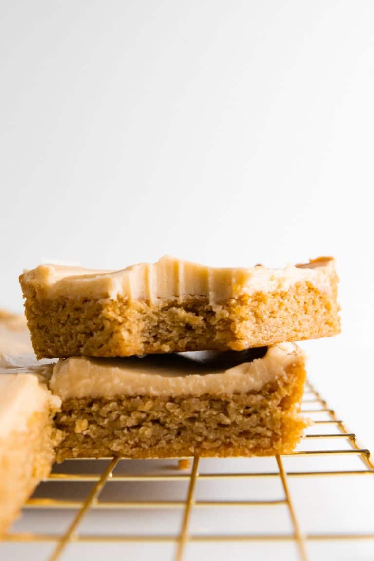Peanut Butter Blondies