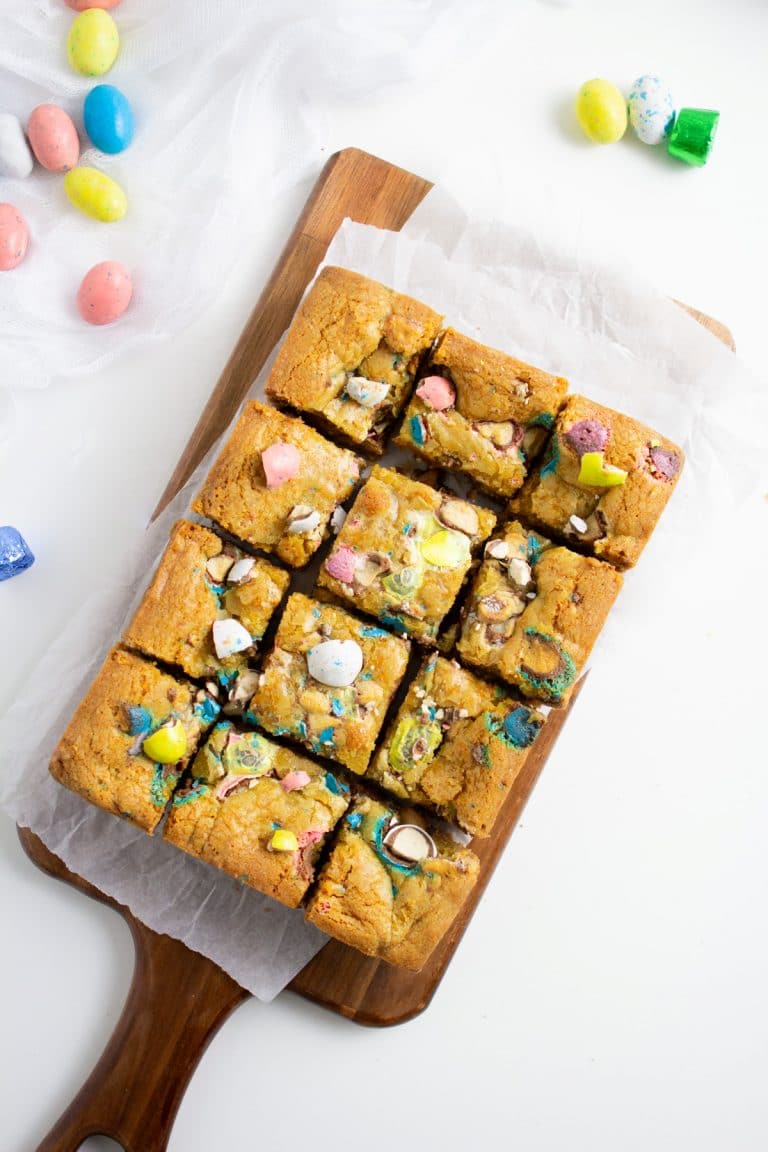 Easter Egg Cookie Bars