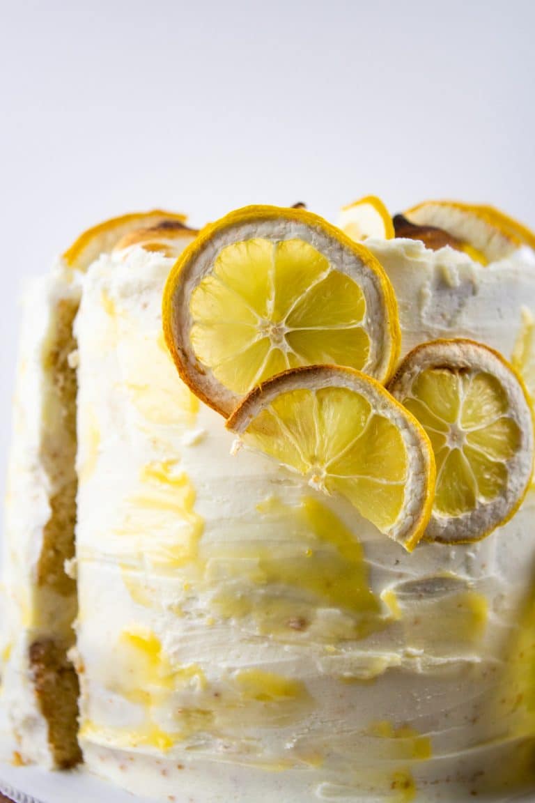 White Chocolate Lemon Cake