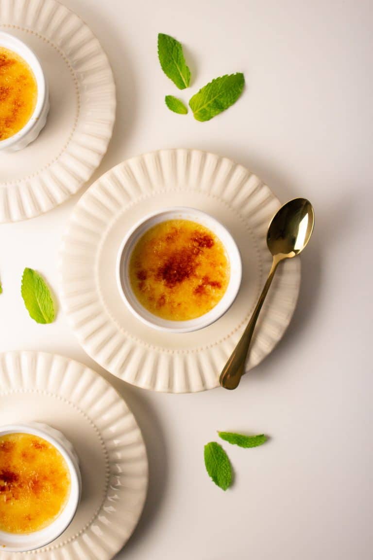 Vanilla Bean Caramel Crème Brûlée
